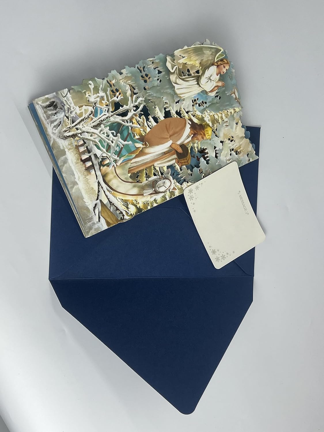 Christmas 3D Jesus Nativity Pop Up Card, Premium Pop Up Card, and Zig Zag Pop Up Jesus Christ Card